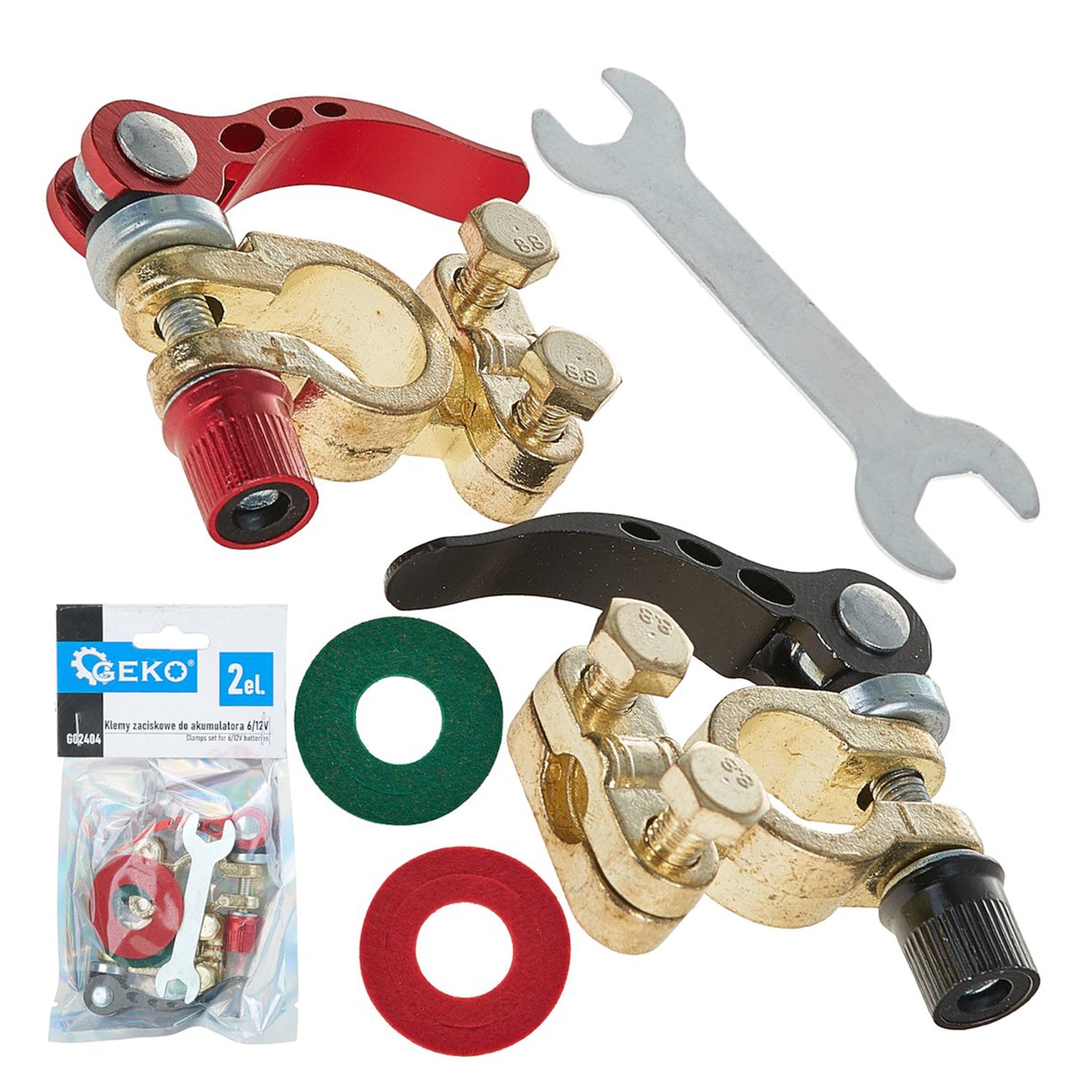 GYORSKIOLDÓS AKKUMULÁTOR SARU KÉSZLET 6/12 V GEKO