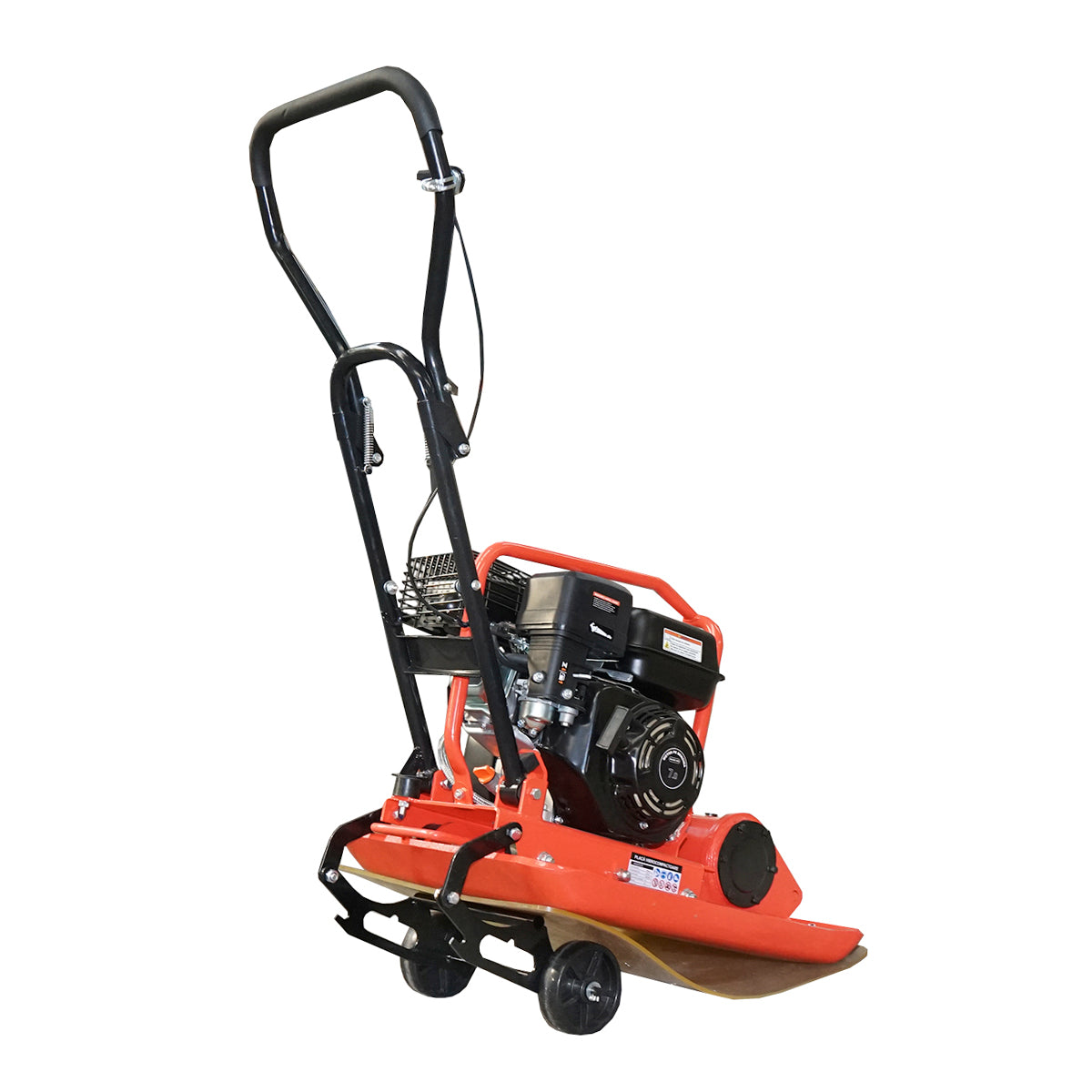 Lapvibrátor C100-A, 690×460 mm munkafelülettel, Euro 5 szabványú motorral, 196 cm³ / 6,5 LE, 5400 ford./perc, 106 kg, Breckner Germany