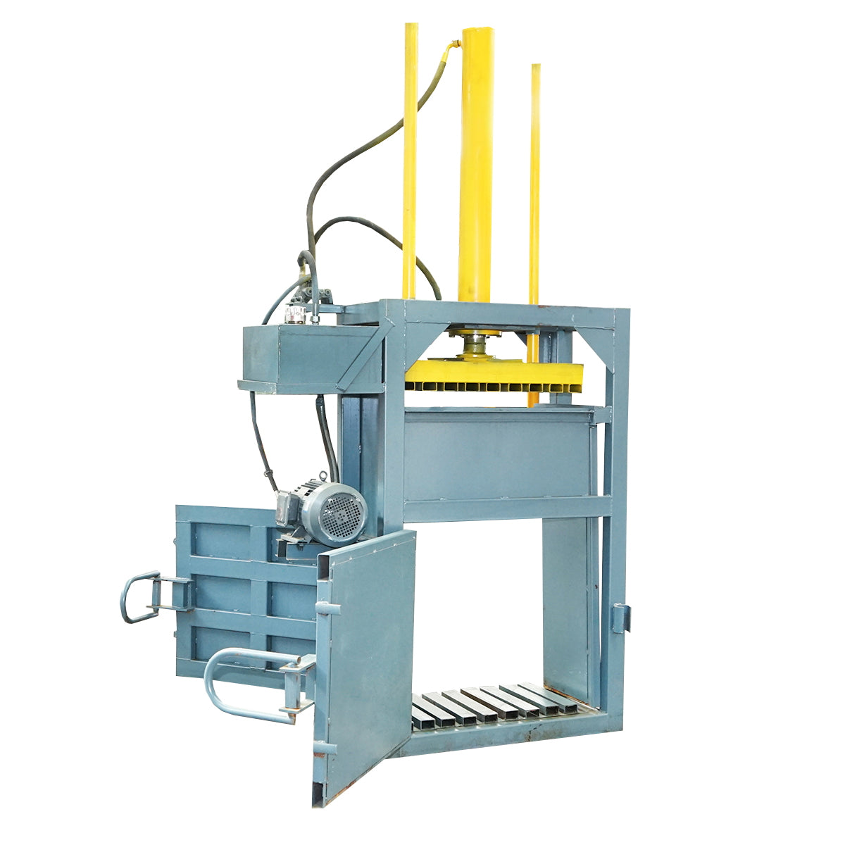 Kartondaráló présgép, 380V / 7,5kW, 60–100 kg kapacitás, 1000 mm dugattyúhossz