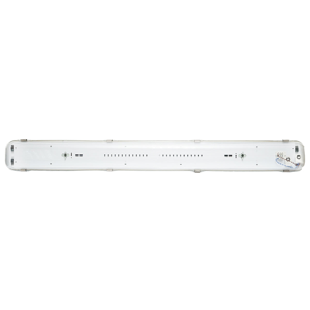 LED világítótest fluoreszkáló csőhöz, 2x36W, 220V, 1270x130x90 mm, IP65, Breckner Germany