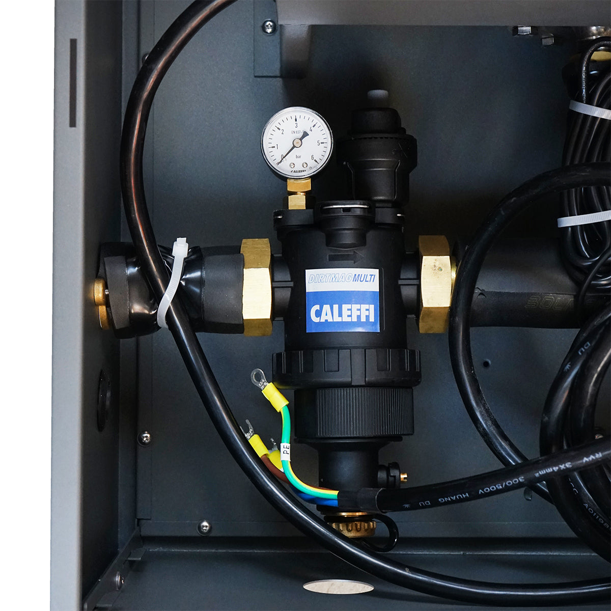 Monoblokkos levegő-víz hőszivattyú, 9.5 kW, 220V, telepítési készlettel, SPRSUN