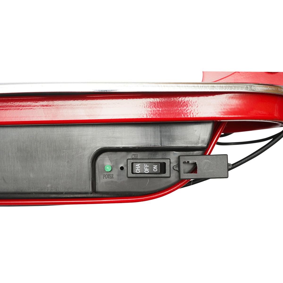 Elektromos roller gyerekeknek, piros, 140W, 24V, 4.5Ah, max. teherbírás 75 kg, max. sebesség 13 km/h, Breckner Germany