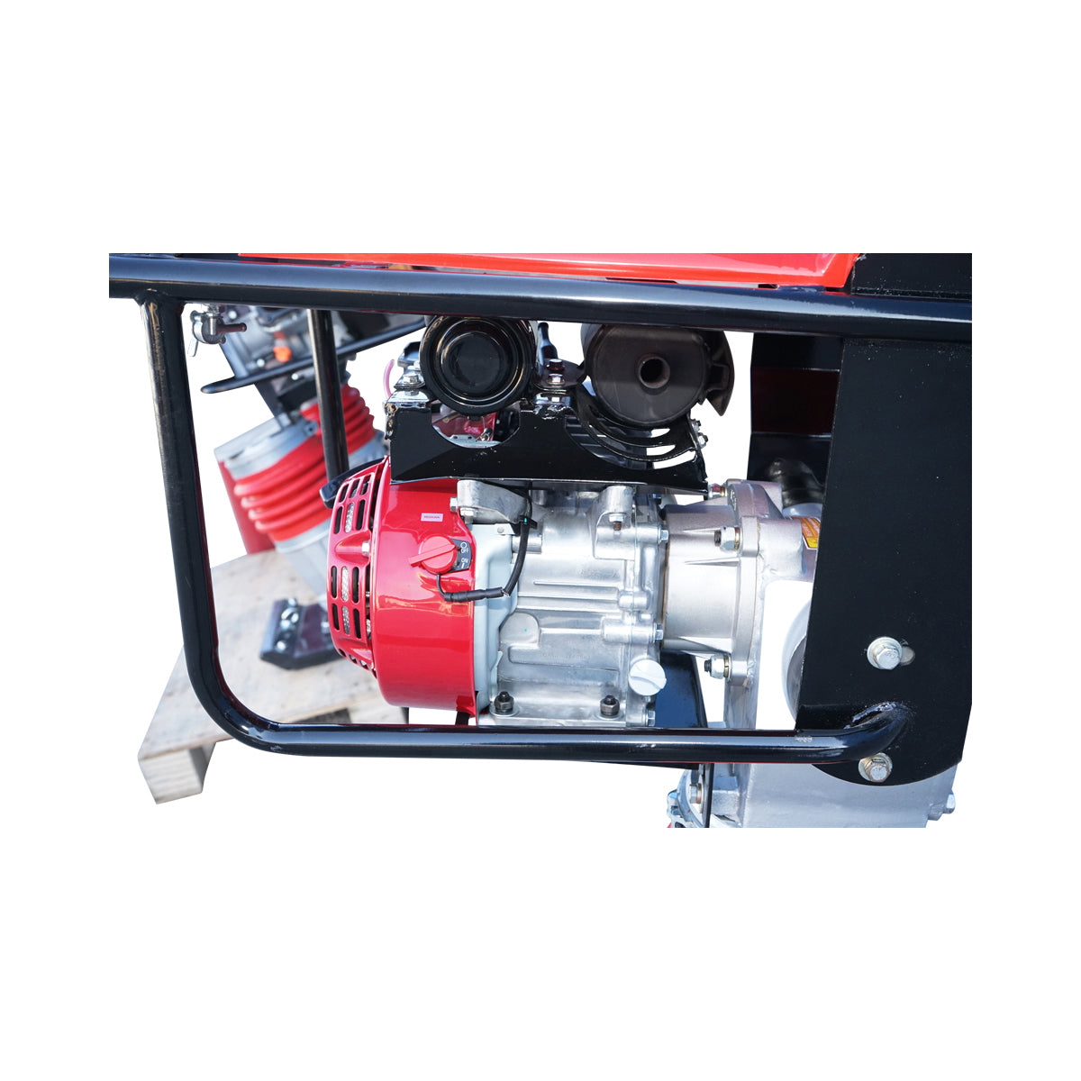 Döngölő HCR80, 280×300 mm munkafelülettel, 7 LE-s Honda benzines motorral, 55 Nm nyomaték, 85 kg, Thor