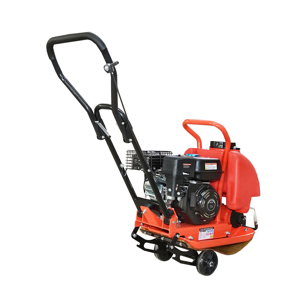 Lapvibrátor C60, 510×370 mm munkafelülettel, Euro 5 szabványú motorral, 196 cm³ / 7 LE, 5900 ford./perc, 58 kg, víztartállyal, Breckner Germany