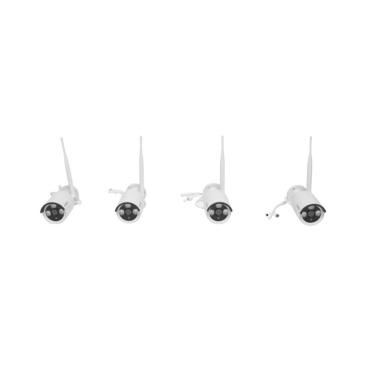 CCTV megfigyelőrendszer, 4 kamerával, mozgásérzékelővel, WIFI 2.4G, HD, Ls Vision