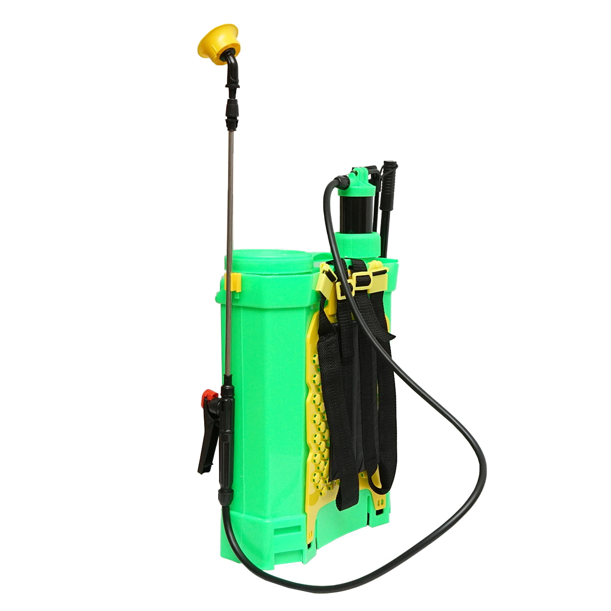 Permetezőgép (vermorel) 2 az 1-ben, kézi és elektromos, 16L tartállyal, 12V 8Ah akkumulátor, 3.1 l/perc áramlás, Breckner Germany
