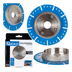 GYÉMÁNTOZOTT VÁGÓKORONG 125 MM PVC CSÖVEK VÁGÁSÁHOZ