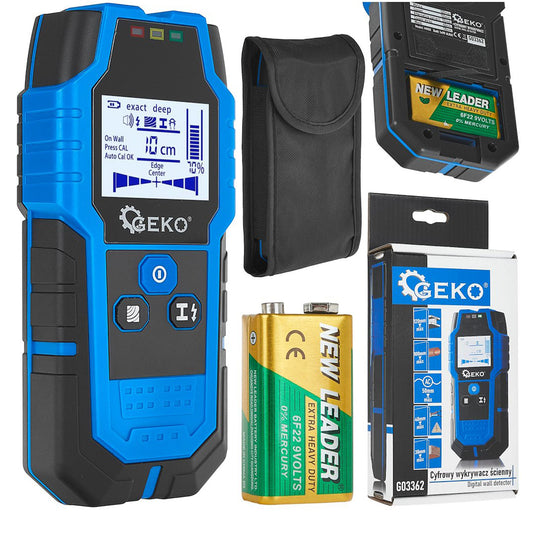 DIGITÁLIS FALI VEZETÉKDETEKTOR ELEKTROMOS KÁBELEKHEZ GEKO