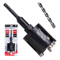 GYÉMÁNTOZOTT LYUKFÚRÓ BETONHOZ SDS+ 68 MM