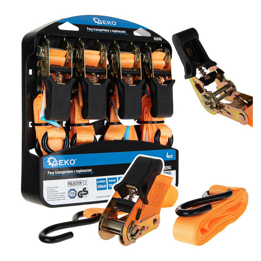 RACSNIS HEVEDER KÉSZLET 25MM X 4.5M 700KG 4 DB