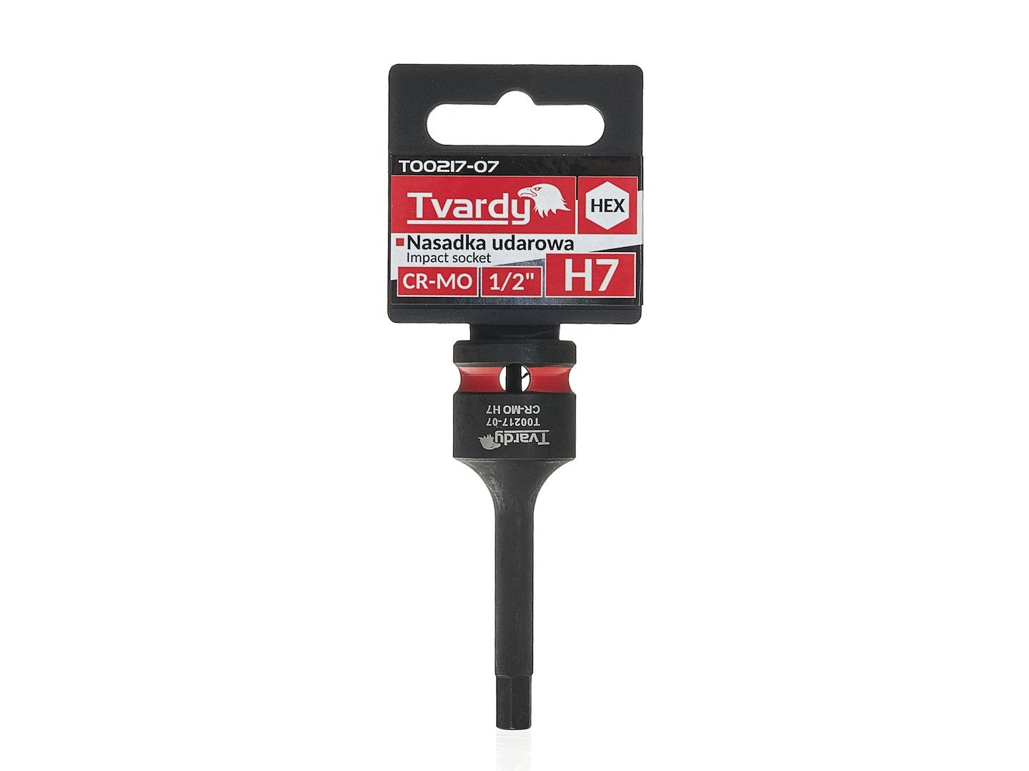 DUGÓKULCS ÜTVECSAVARHOZ HEX H7 1/2 CR-MO TVARDY