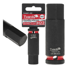 DUGÓKULCS ÜTVECSAVARHOZ HEX H22 1/2 CR-MO TVARDY