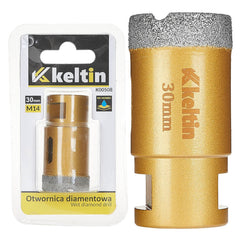 Gyémántozott lyukfúró 30 mm m14 KELTIN