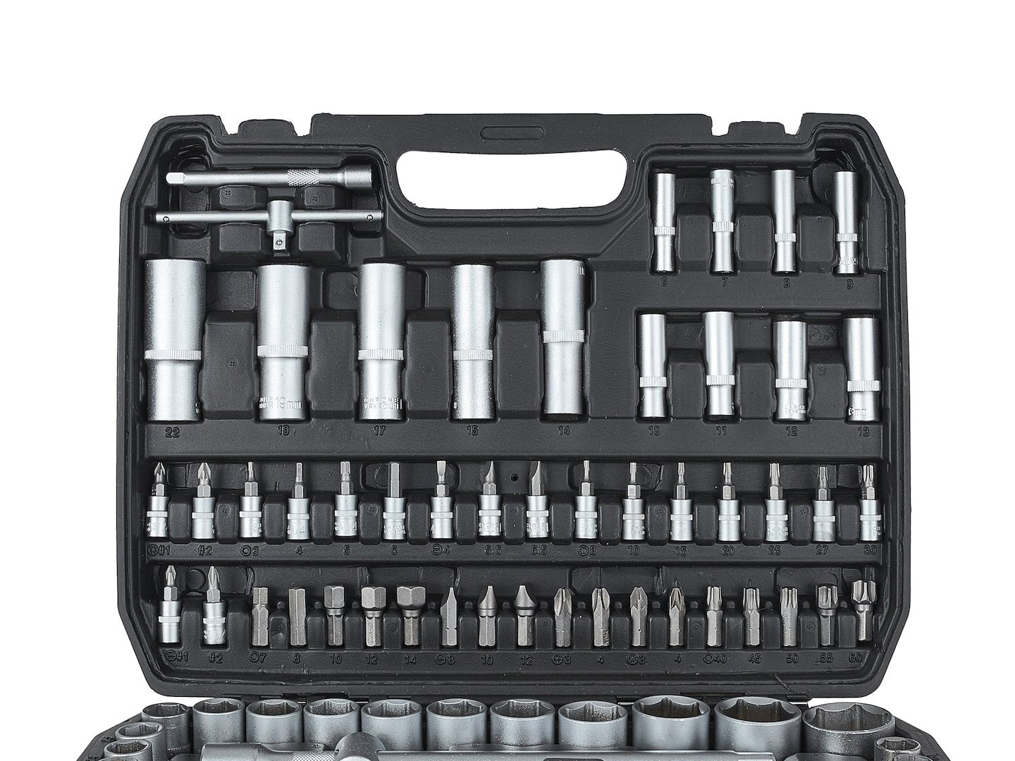 SZERSZÁMKÉSZLET 1/4" 1/2" GEKO 108 DB