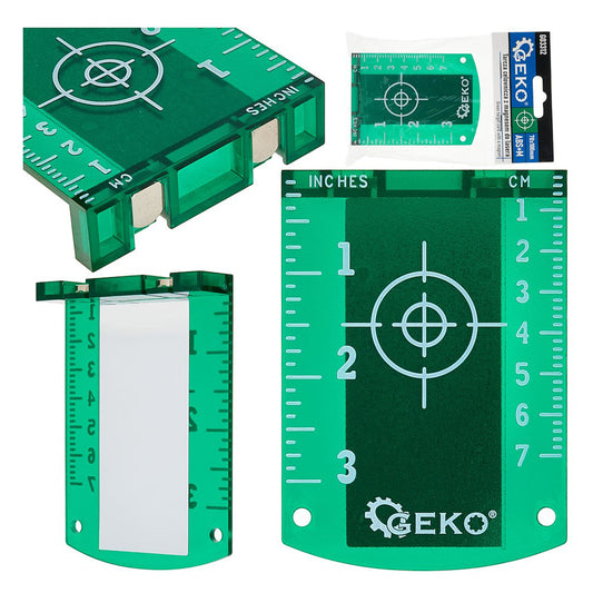 ZÖLD CÉLLEMEZ LÉZERES SZINTEZŐHÖZ MÁGNESEKKEL ÉS SKÁLÁVAL