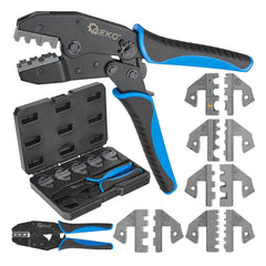 CSERÉLHETŐ FEJŰ KRIMPELŐ FOGÓ ALJZATOKHOZ ÉS CSATLAKOZÓKHOZ 5 FEJJEL GEKO