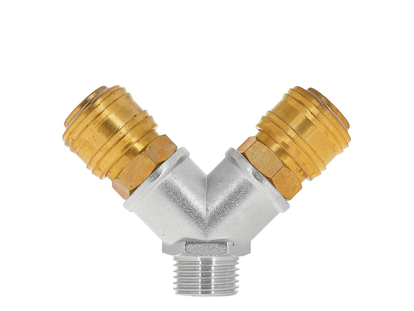 SŰRÍTETTLEVEGŐ ELOSZTÓ 1/2, 2 KIMENETTEL, GYORSCSATLAKOZÓKKAL