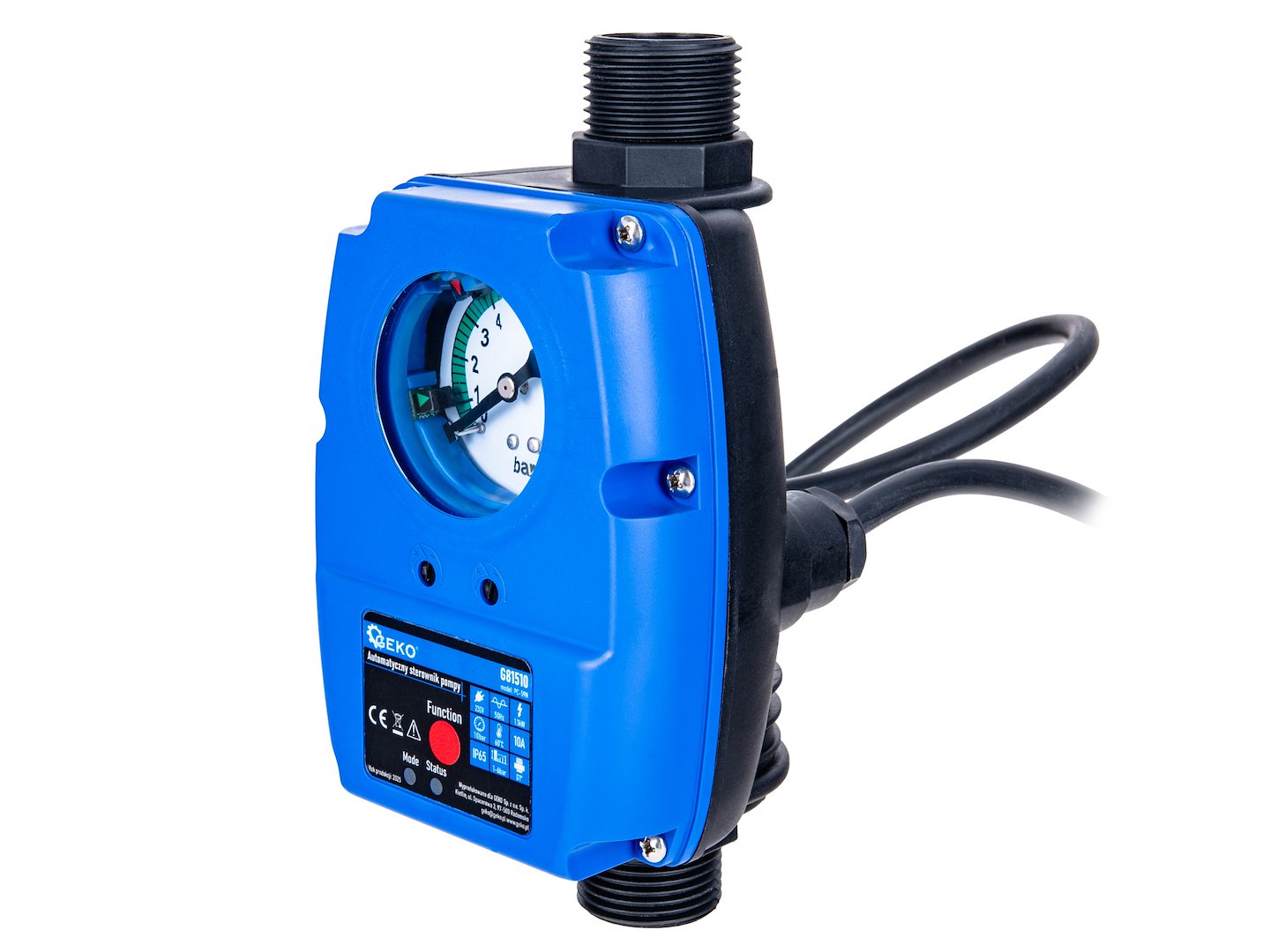 AUTOMATA ELEKTRONIKUS NYOMÁSKAPCSOLÓ VÍZSZIVATTYÚHOZ 1.1 KW 10 BAR