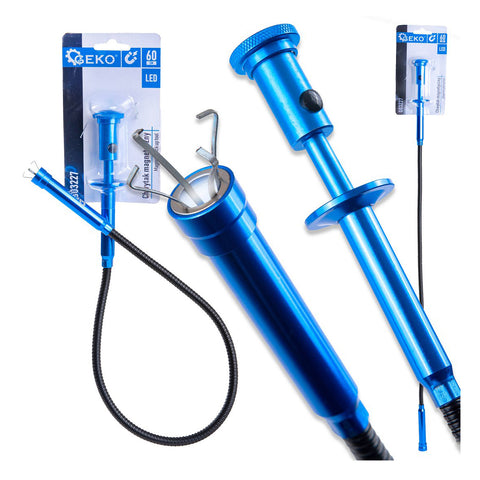 FÉLIG RUGALMAS MÁGNESES VISSZANYERŐ LEDDEL ÉS KÖRMÖKKEL 60 CM