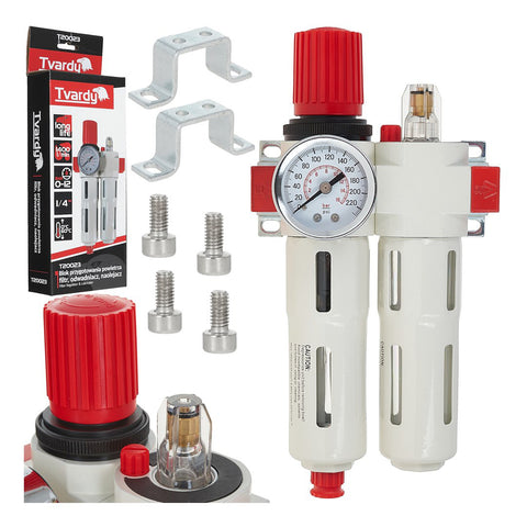 VÍZLEVÁLASZTÓ OLAJOZÓ NYOMÁSSZABÁLYOZÓVAL 1/4