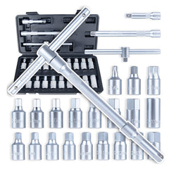 OLAJLEERESZTŐ KULCS KÉSZLET 23 DB GEKO