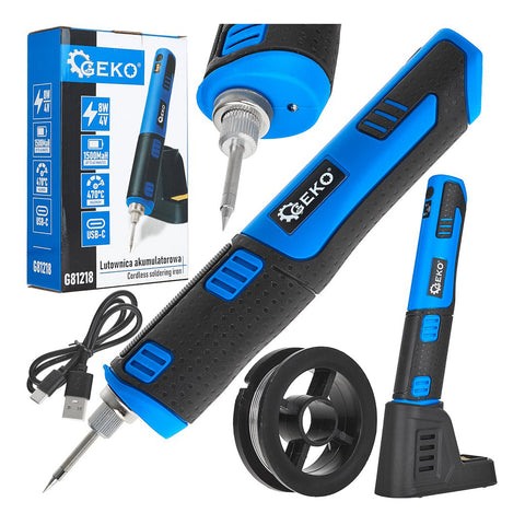 ÚJRATÖLTHETŐ FORRASZTÓPÁKA 4V 1500mAh 8W