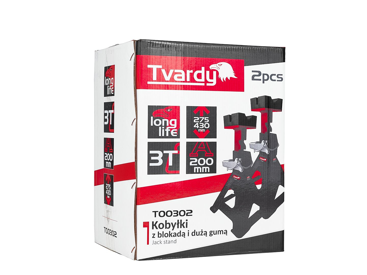 SZERELŐBAK - TARTÓBAK HEAVY DUTY 3 T 2 DB TVARDY