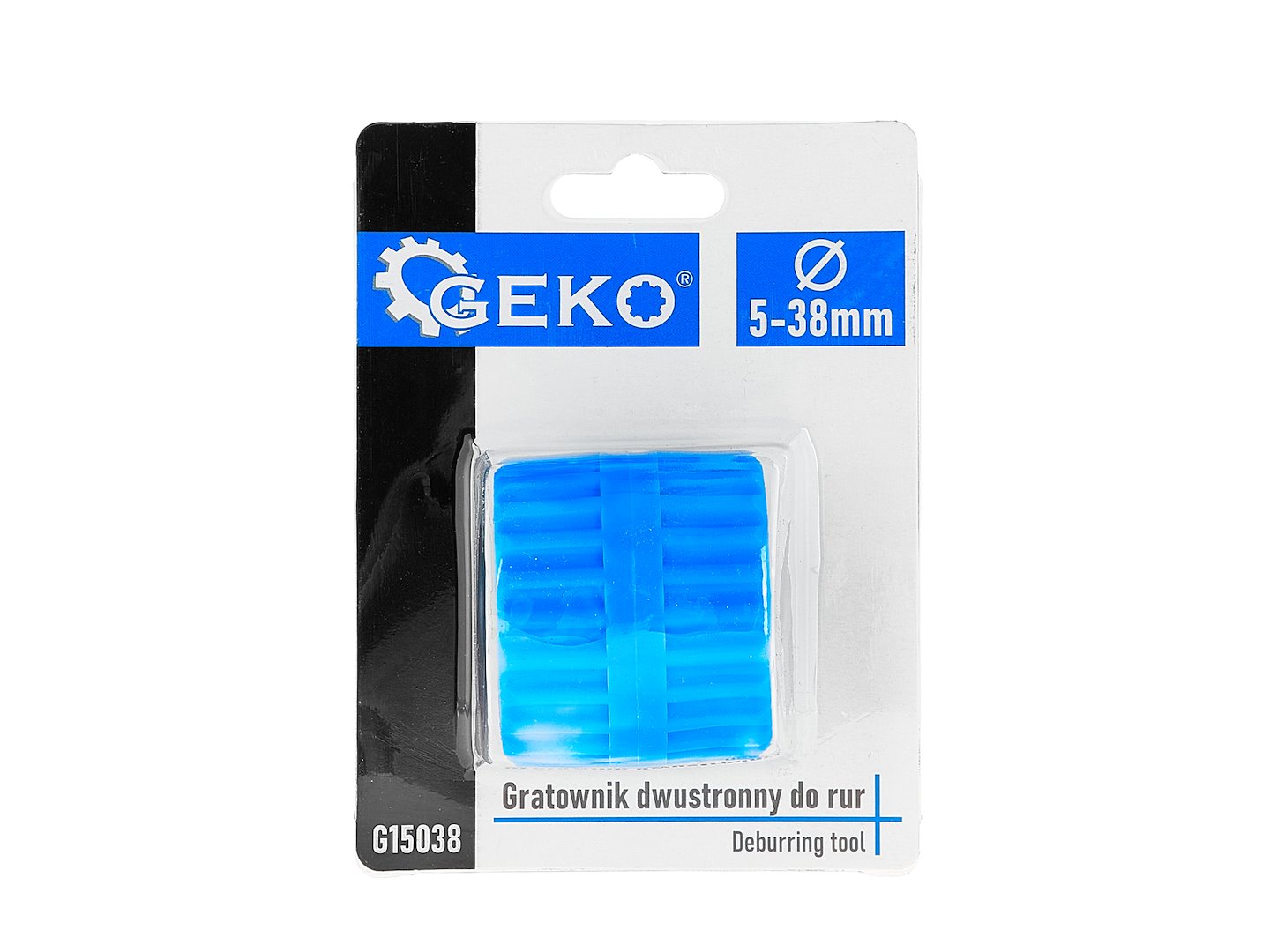 KÉTVÉGŰ CSŐBELSŐ SORJÁZÓ 5–38 MM GEKO