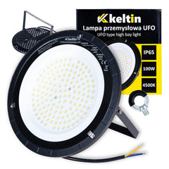 LED LÁMPA IPARI HIGHBAY 12000 LM 4500K IP65 100 W KELTIN