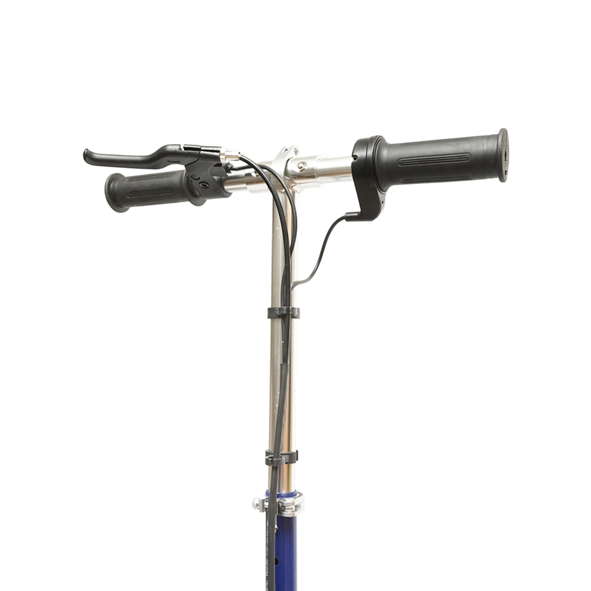 Elektromos roller gyerekeknek, kék, 120W, 24V, 4.5Ah, max. teherbírás 65 kg, max. sebesség 12 km/h, Breckner Germany