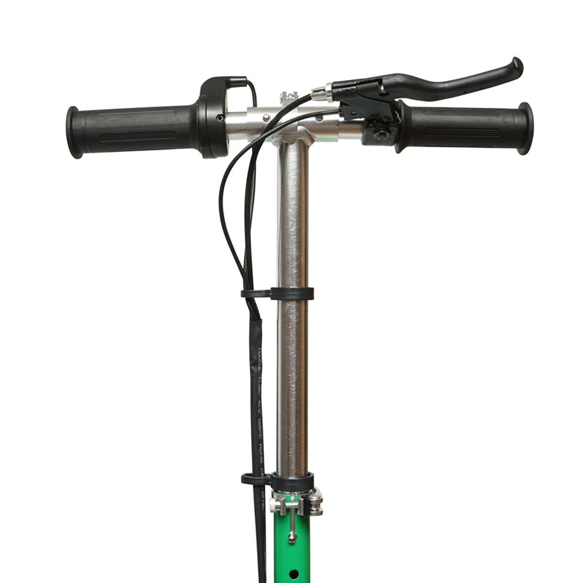 Elektromos roller gyerekeknek, zöld, 120W, 24V, 4.5Ah, max. teherbírás 65 kg, max. sebesség 12 km/h, Breckner Germany