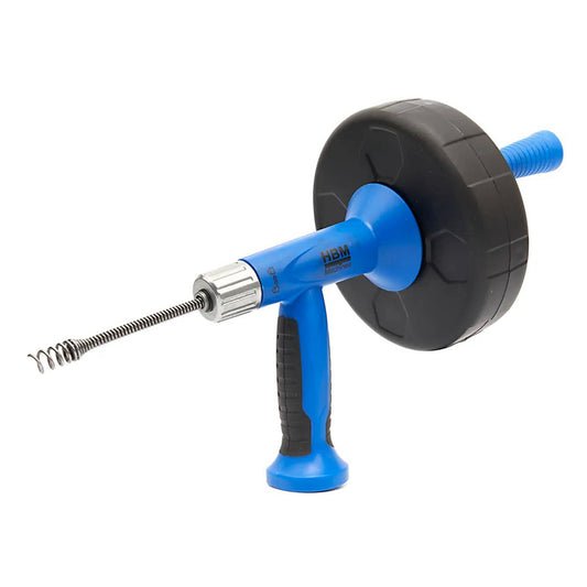 DUGULÁSELHÁRÍTÓ SPIRÁL 7,5 M FÚRÓGÉPHEZ 30-50 MM ÁTMÉRŐJŰ CSÖVEKHEZ IDEÁLIS MOSOGATÓHOZ LEFOLYÓKHOZ  ÉS CSÖVEKHEZ HBM HOLLANDIA