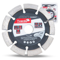 Szegmentált gyémánt vágólap 125x12x22.23 mm TVARDY