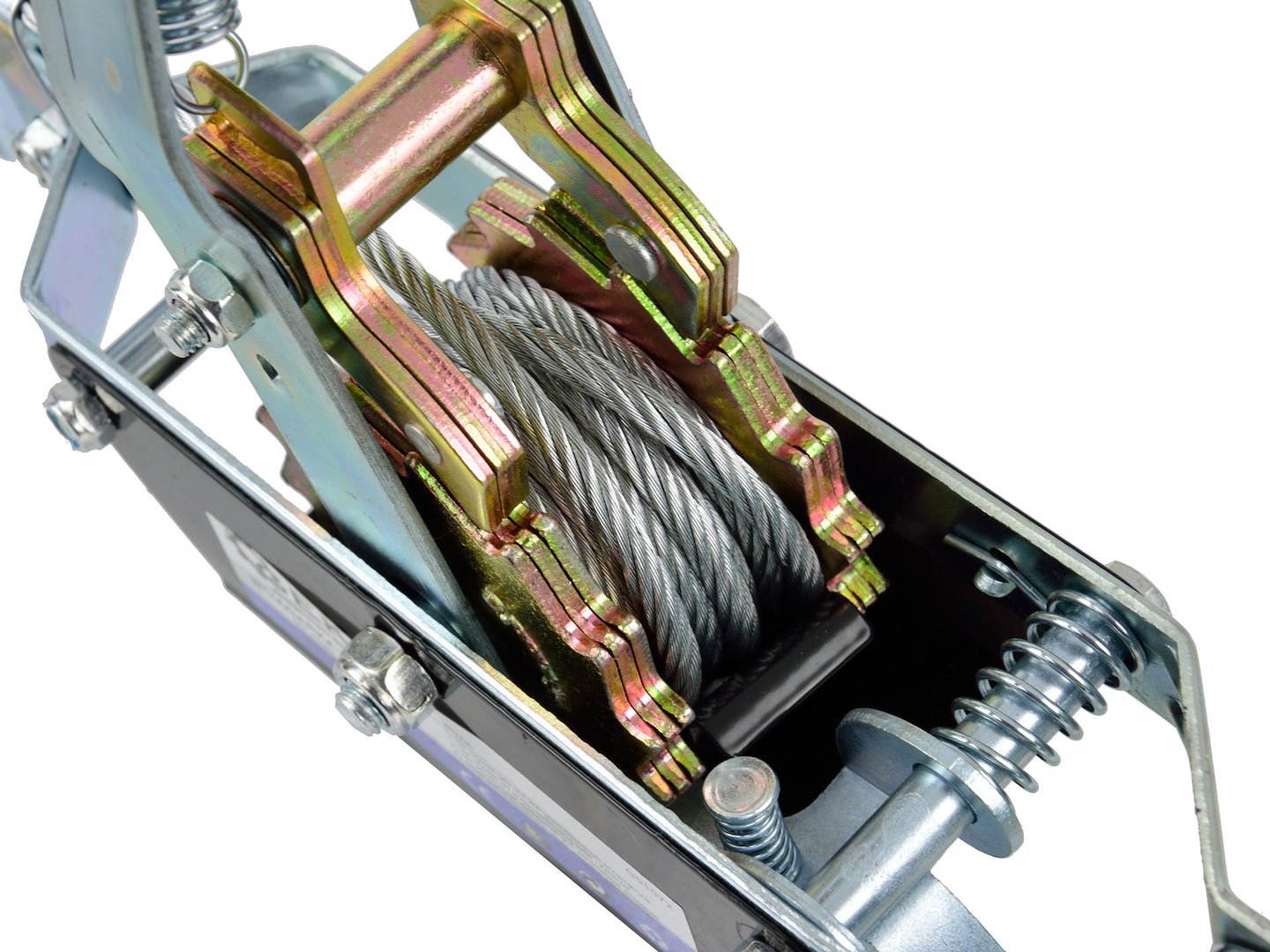 RACSNIS FESZÍTŐ CSÖRLŐ 2 KAMPÓVAL ÉS 2,5 M-ES KÁBELLEL 2 T GEKO