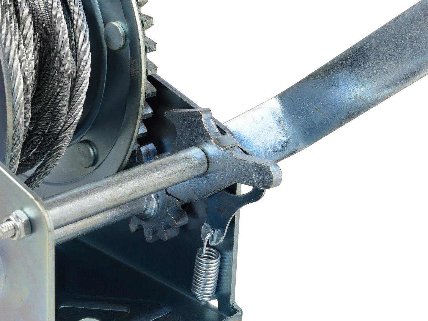 KÉZI CSÖRLŐ 10 M KÖTÉLLEL 1800LB / 850 KG GEKO