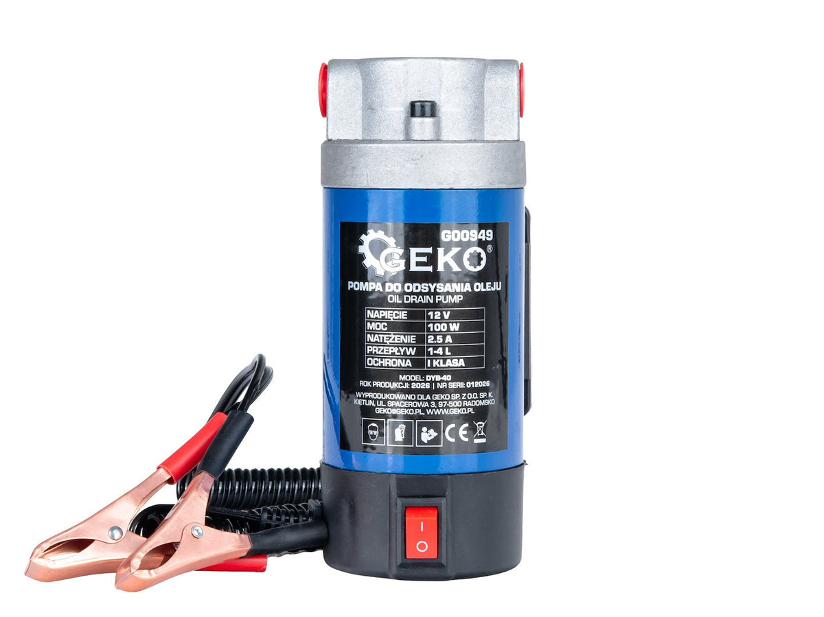 Elektromos olajszivattyú 12 V Geko