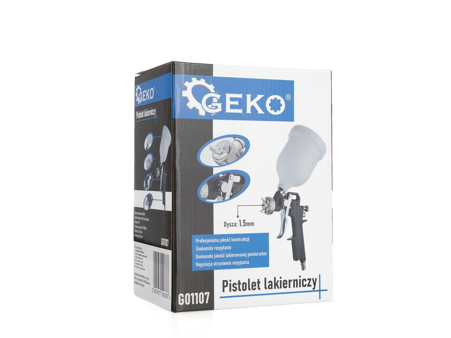 FESTÉKSZÓRÓ PISZTOLY HVLP 500 ML GEKO