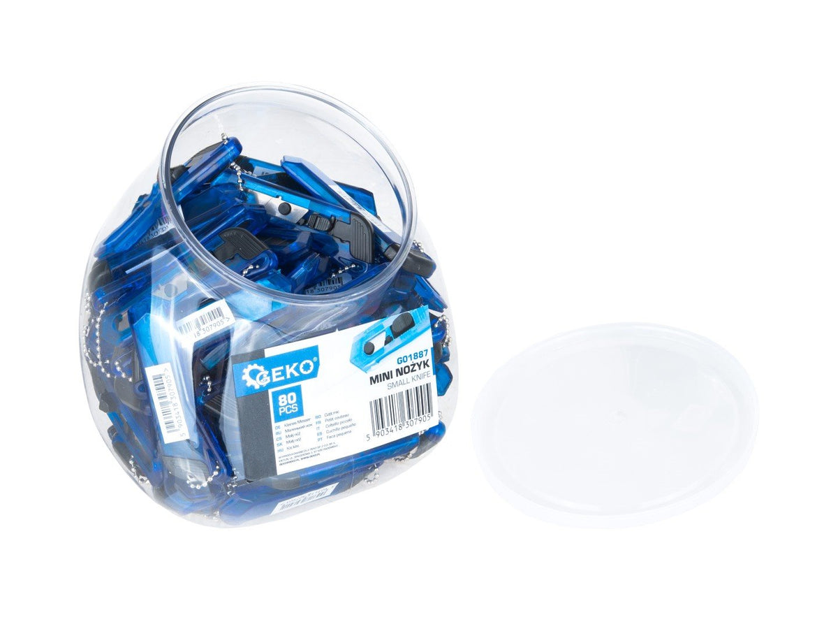 Mini vágókés készlet, 80 db GEKO
