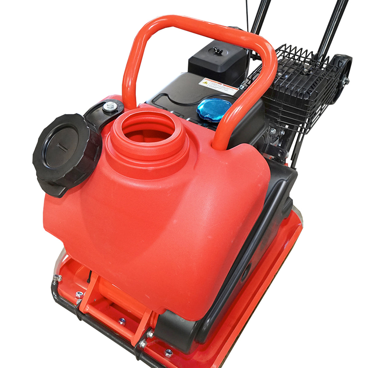 Lapvibrátor C90-B, 540×420 mm munkafelülettel, Euro 5 szabványú motorral, 196 cm³ / 6,5 LE, 5500 ford./perc, 80 kg, víztartállyal, Breckner Germany