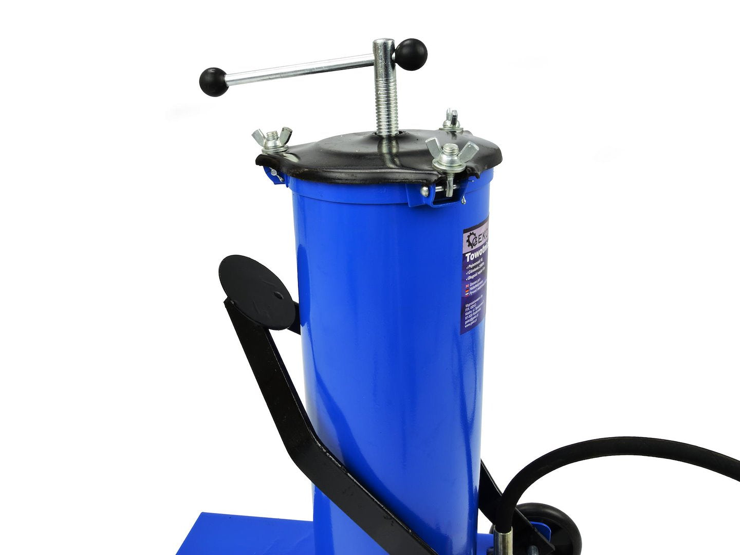 ZSÍRZÓPUMPA 6 L TARTÁLLYAL ÉS 4 M TÖMLŐVEL GEKO