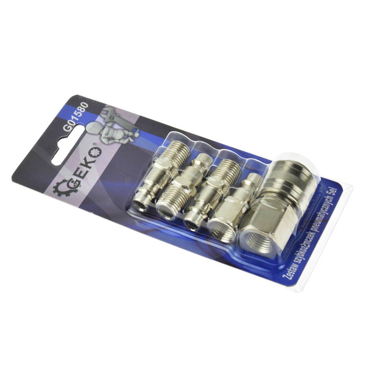 GYORSCSATLAKOZÓ KÉSZLET 5 DB GEKO