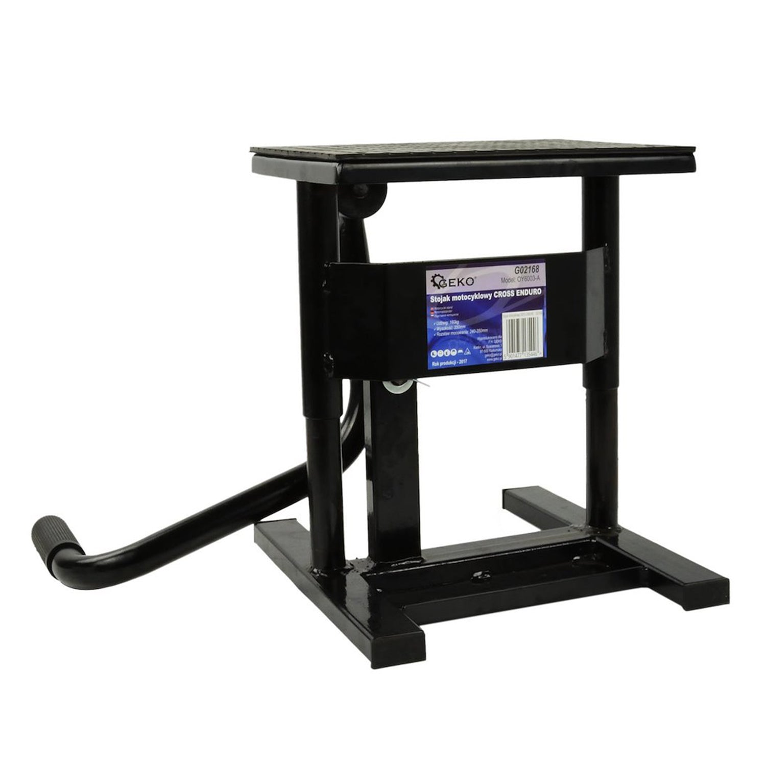 EMELŐÁLLVÁNY CROSS–ENDURO MOTORKERÉKPÁROKHOZ 160 KG GEKO