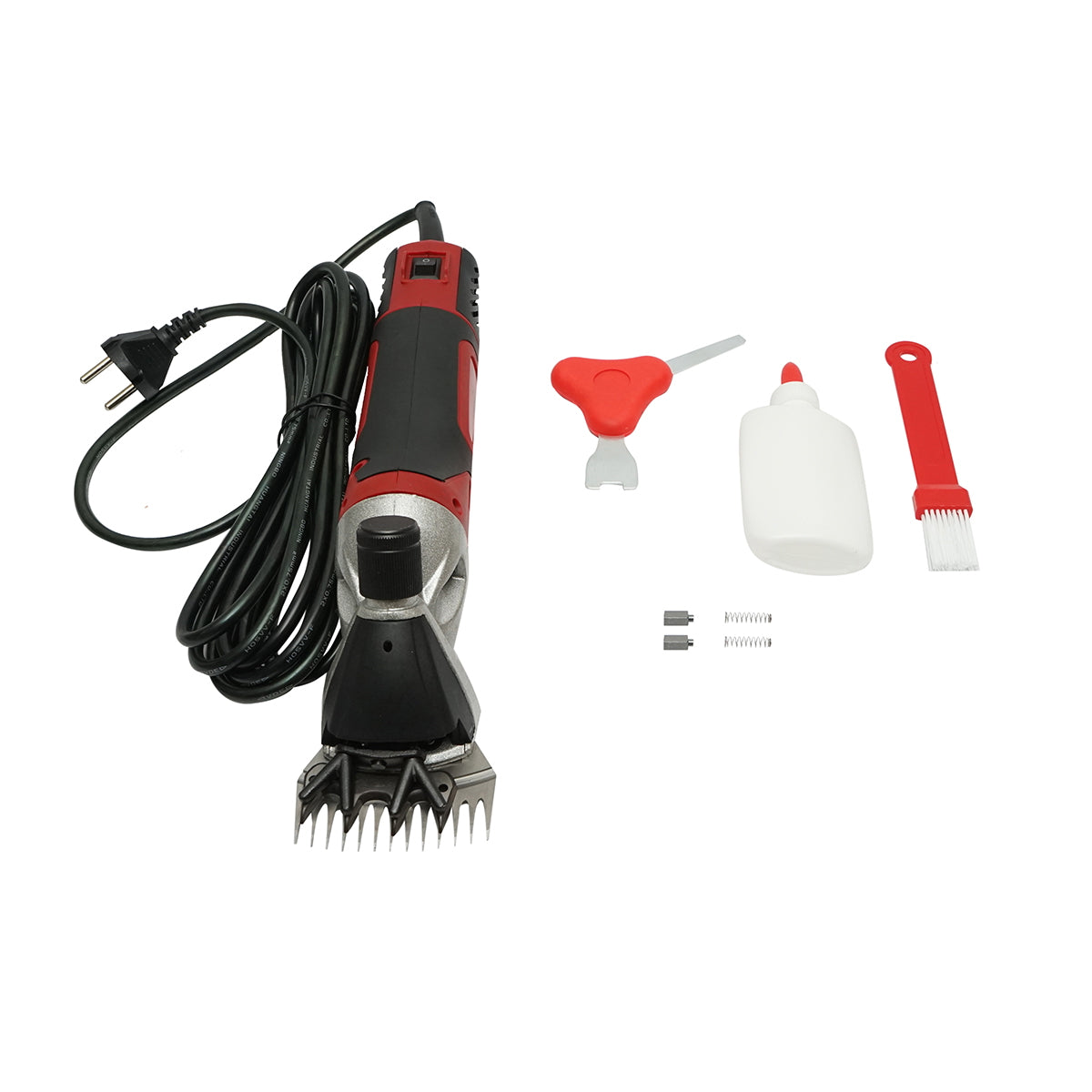 Professzionális juhnyíró gép 220V/50-60Hz, 990W 2400rpm, kezelt acél penge és alumínium fej