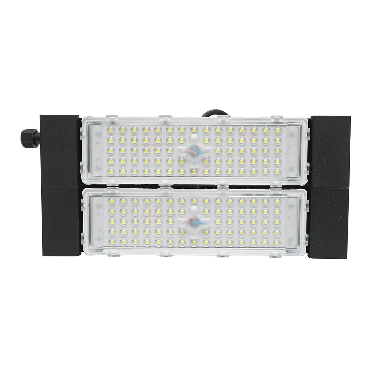 LED reflektor 100W, 220V, 6500K, IP67 fekete 410x380x155mm Breckner Germany