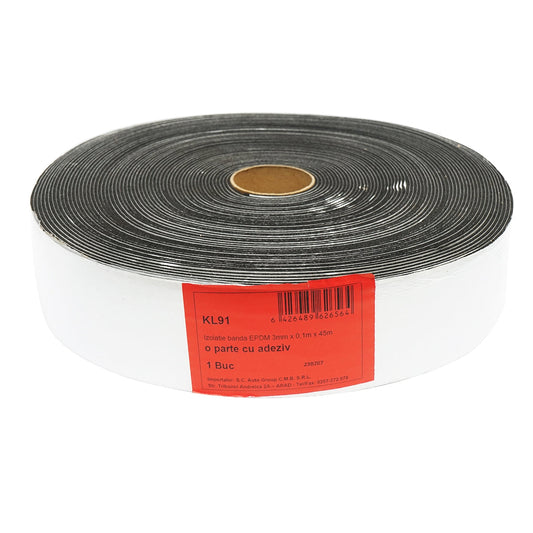 45m öntapadó EPDM tömítőszalag tekercs 100x3mm napelemekhez Breckner Germany