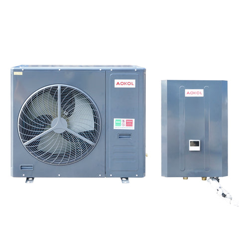 Hőszivattyú 10 kW, 230V, ASH-35CHW/FR, levegő-víz rendszer, Aokol