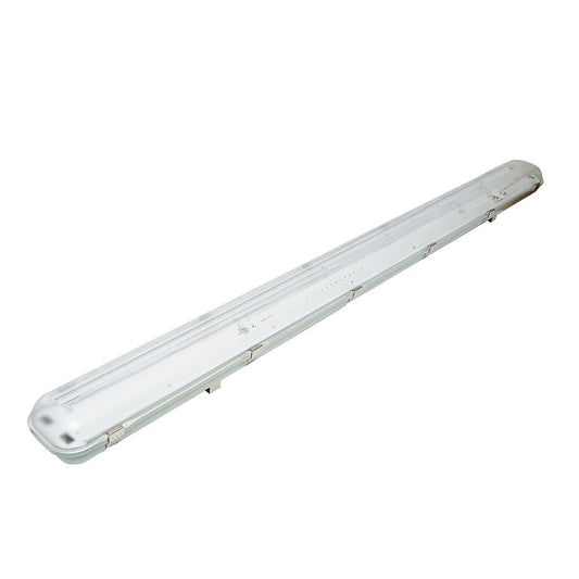 LED világítótest fluoreszkáló csőhöz, 2x58W, 220V, 1560x130x90 mm, IP65, Breckner Germany