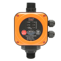 AUTOMATIKUS ELEKTRONIKUS NYOMÁSKAPCSOLÓ 2,2KW, 220V VÍZSZIVATTYÚHOZ, 15 BAR, BEÉPÍTETT TARTÁLY 1L HYDROCALL-2200AS