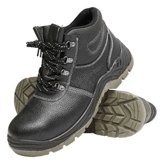 Védőbakancs, 41-es méret, acél lábujjvédővel és talplemezzel, típus: 5003