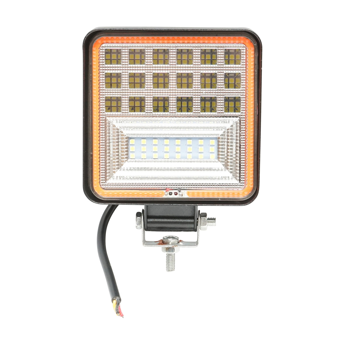 Négyzetes LED-SMD reflektor, 10–30V, 126W, 106x134x30 mm, Breckner Germany